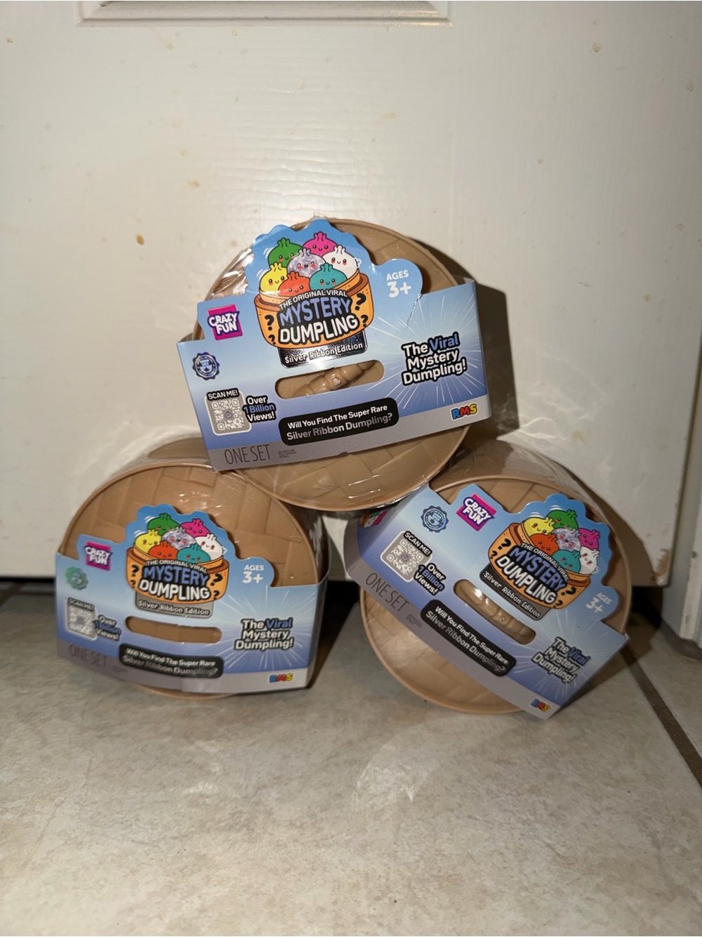 Crazy Fun Mystery Dumpling – Silver Ribbon Edition – Set of 3